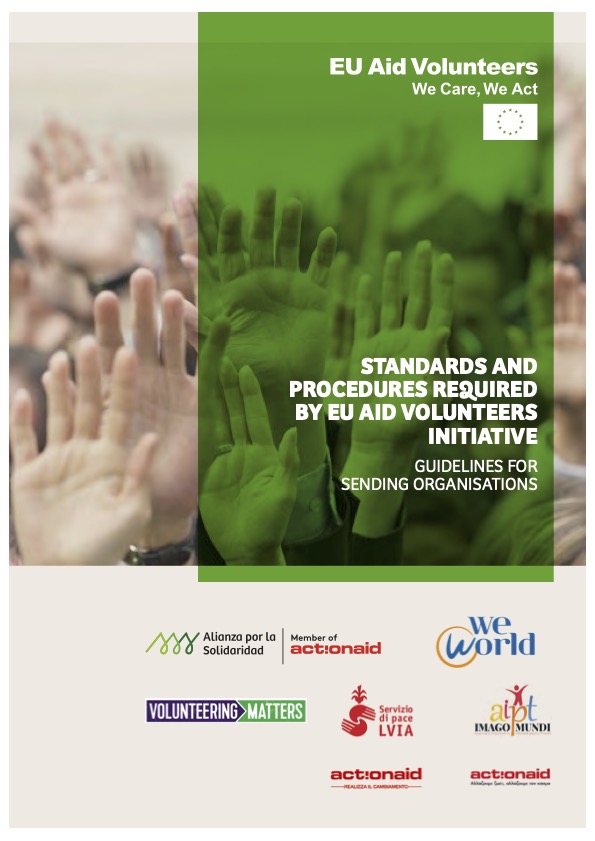 Standards and procedures required by EU Aid volunteers initiative – Príručka pre organizácie